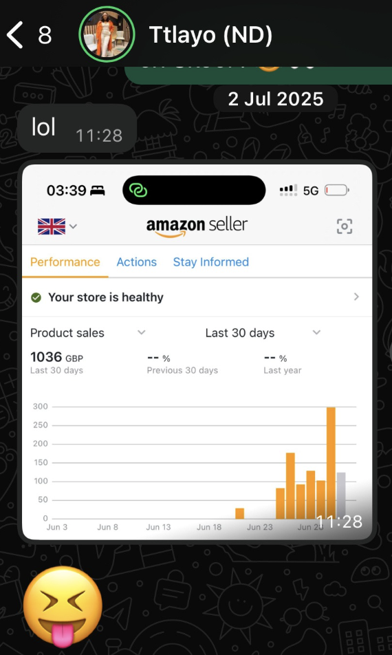 Titilayo first sales